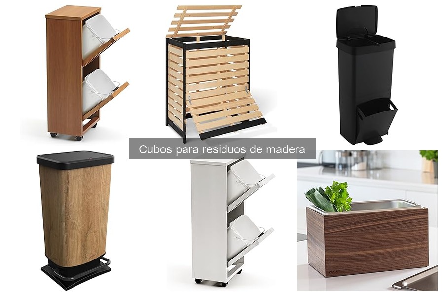 Mejores prácticas para usar un cubo para residuos de madera