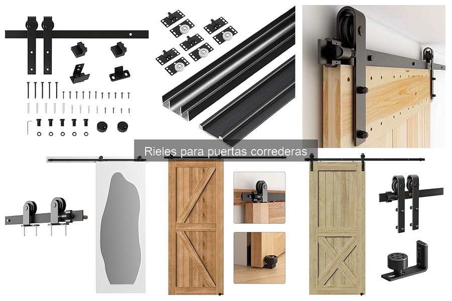 Mejores rieles para puertas correderas en 2023: Comparativa