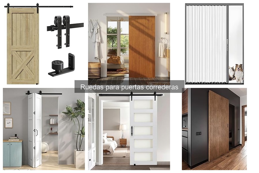 Mejores ruedas para puertas correderas en 2023: comparativa