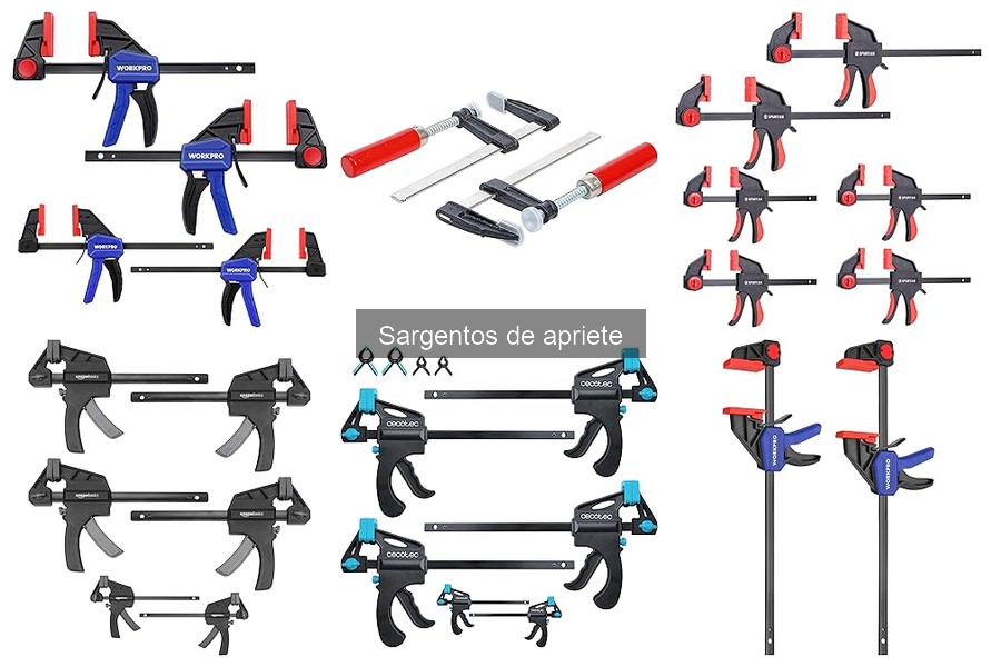 Mejores sargentos de apriete para bricolaje en casa