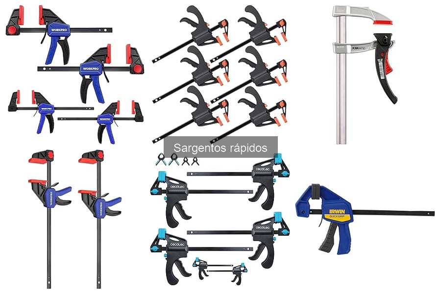 Mejores sargentos rápidos para principiantes en bricolaje