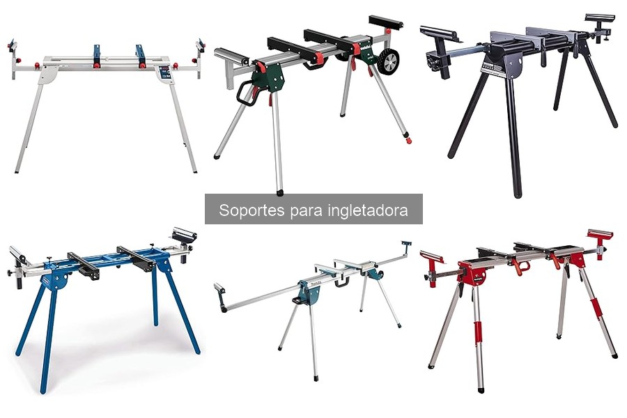 Mejores soportes para ingletadora en 2024: Comparativa