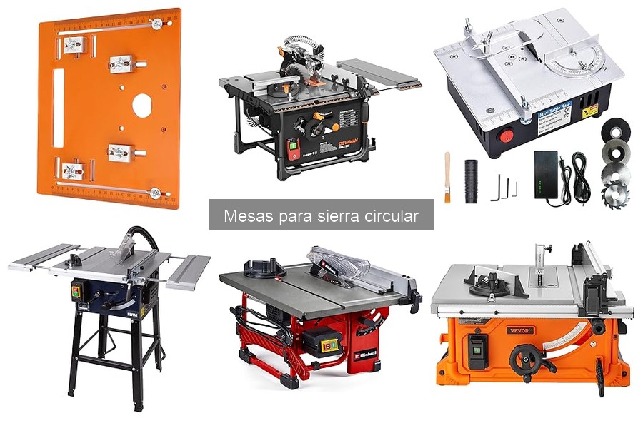 Mesas para sierra circular: ¿Dónde comprarlas al mejor precio?