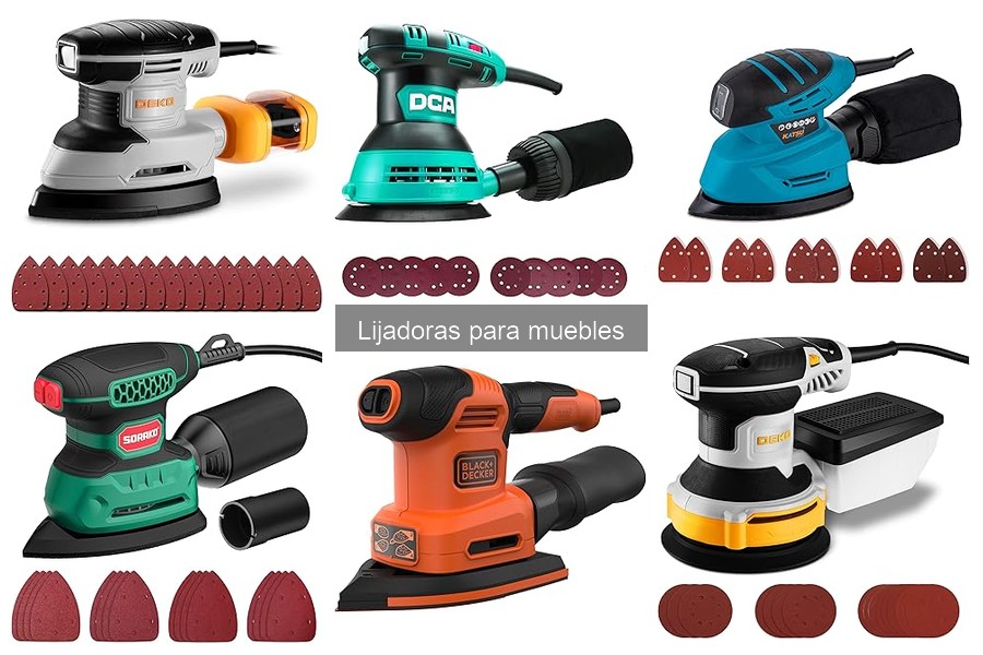 Ofertas en lijadoras para muebles: mejores descuentos 2023