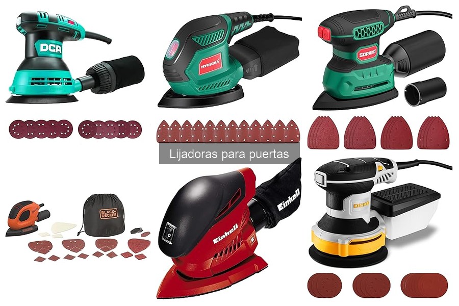 Ofertas y precios de lijadoras para puertas en 2023