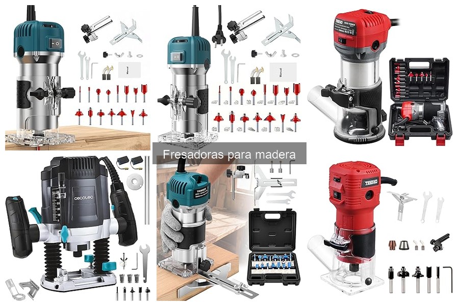 Opiniones sobre las mejores fresadoras para madera