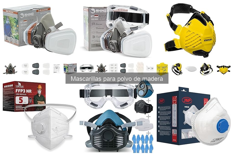 Opiniones sobre mascarillas para polvo de madera | Comparativa