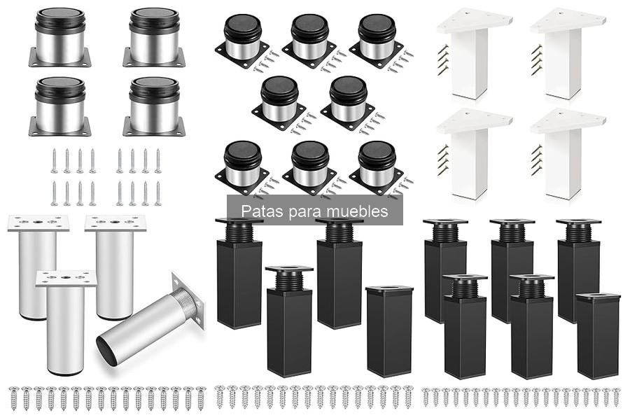 Patas ajustables para muebles: ¿realmente valen la pena?