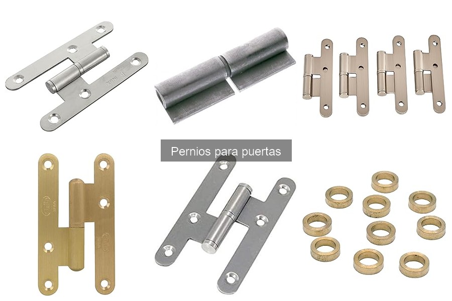 Pernios para puertas pesadas: claves para elegirlos bien