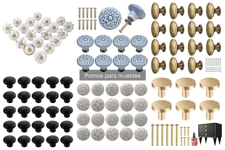 Pomos para Muebles de Exterior: Estilos y Resistencia