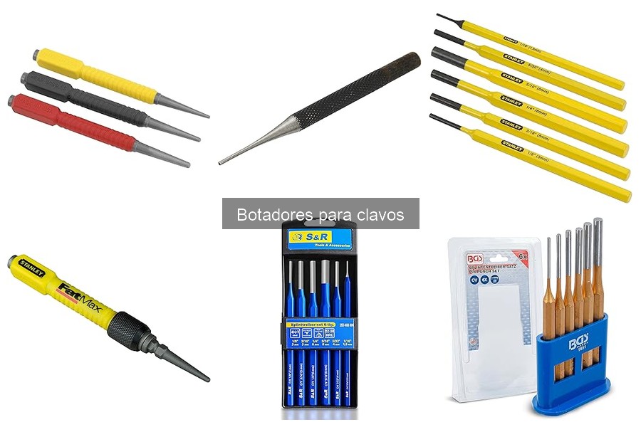 Precio de botadores para clavos: dónde comprarlos