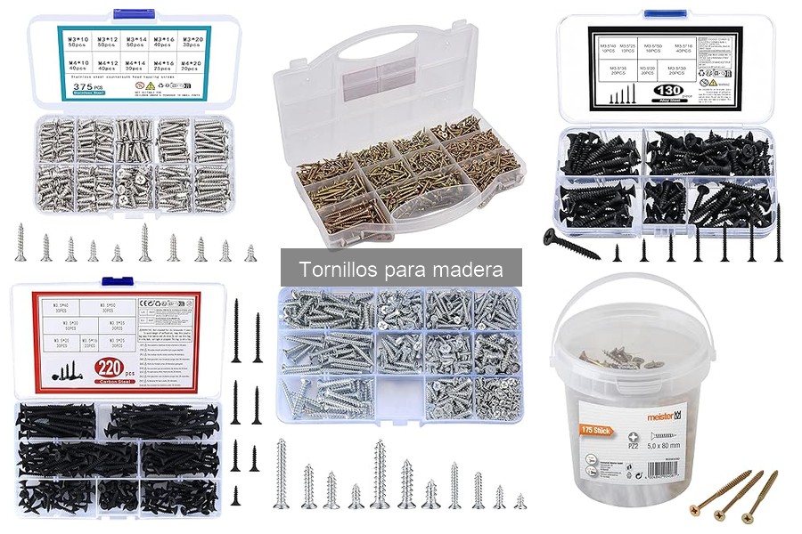 Precio promedio de tornillos para madera: todo lo que necesitas saber