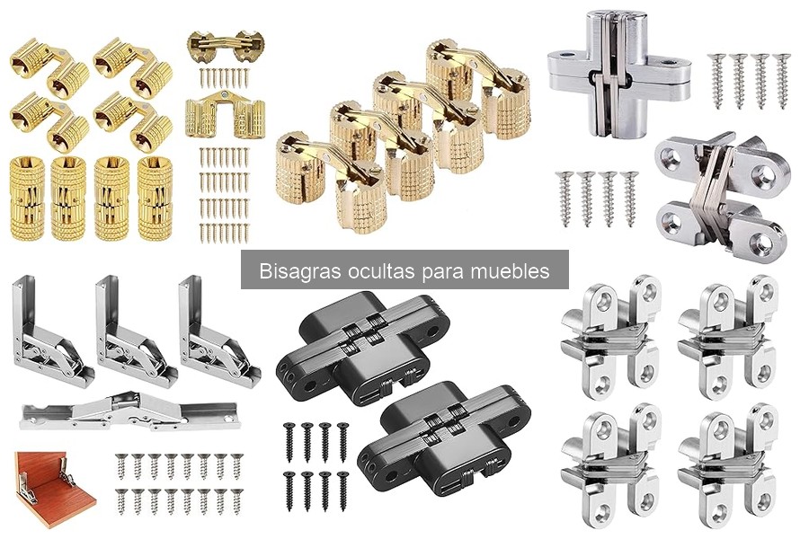 Precios de bisagras ocultas y mejores tiendas para comprarlas