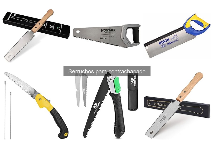 Precios de serruchos para contrachapado: guía y comparativa