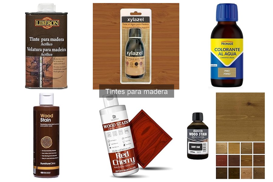Precios de tintes para madera en Amazon: compara y ahorra