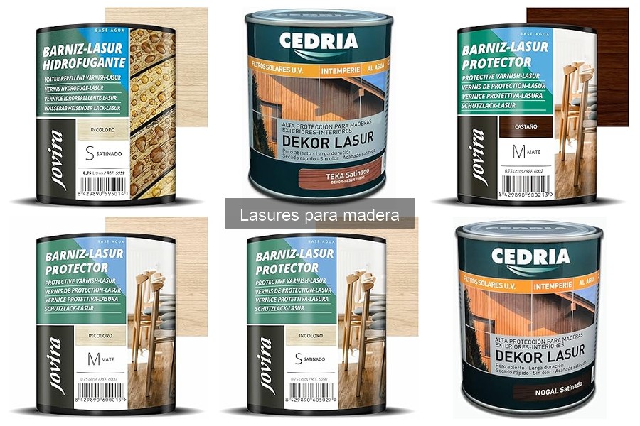 Precios y dónde comprar lasures para madera en 2023