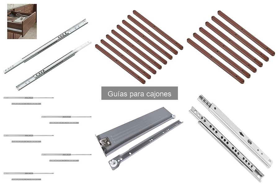 Problemas comunes al instalar guías para cajones y soluciones