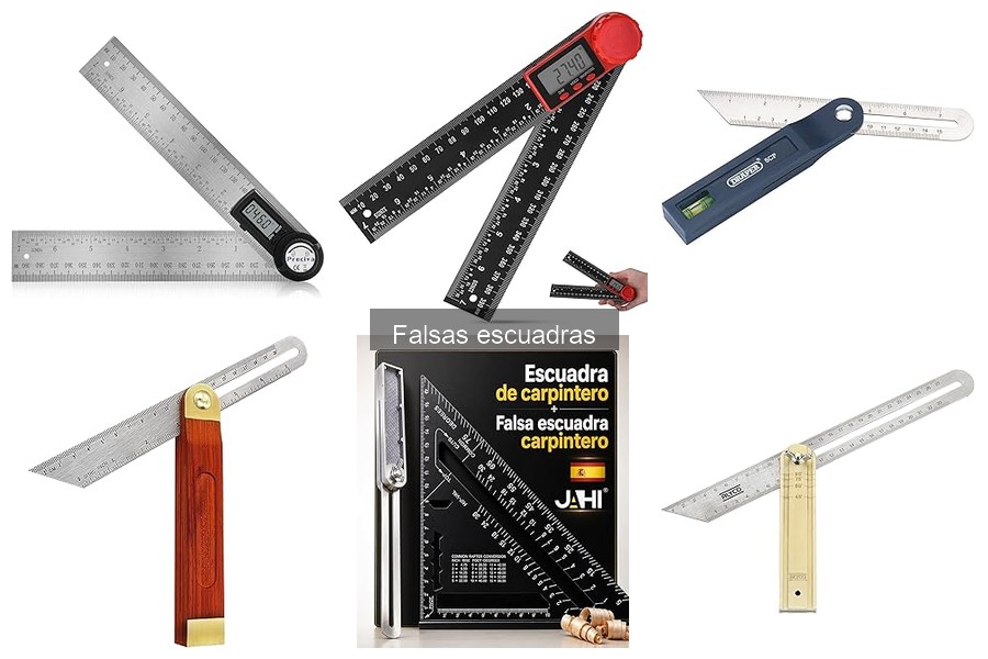 Problemas comunes al usar falsas escuadras en carpintería