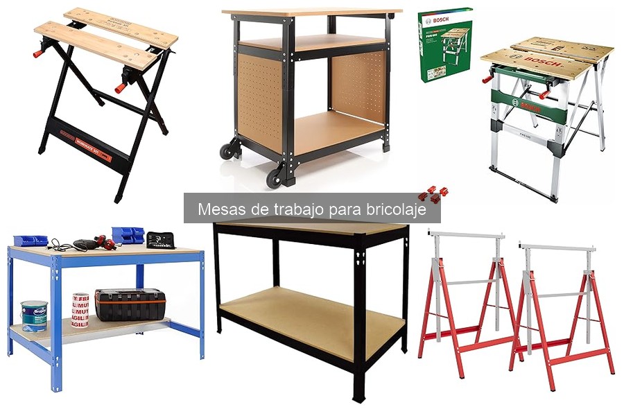 Problemas comunes al usar mesas de trabajo de bricolaje