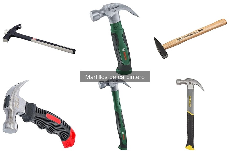 Problemas comunes al usar un martillo de carpintero