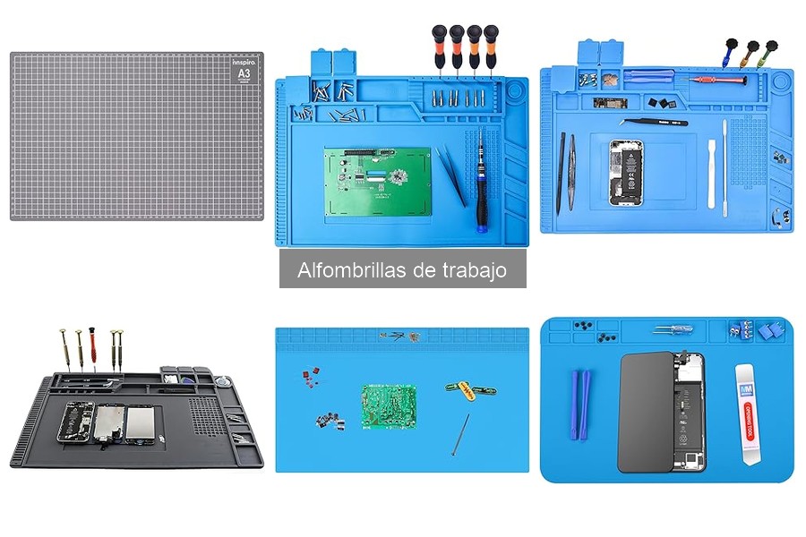 Problemas comunes con alfombrillas de trabajo y soluciones
