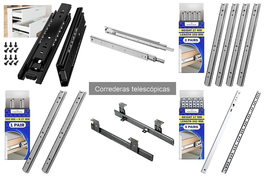 Problemas comunes con correderas telescópicas y soluciones