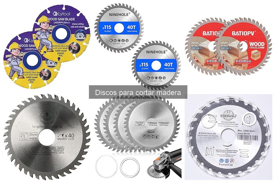 Problemas comunes con discos para cortar madera y sus soluciones