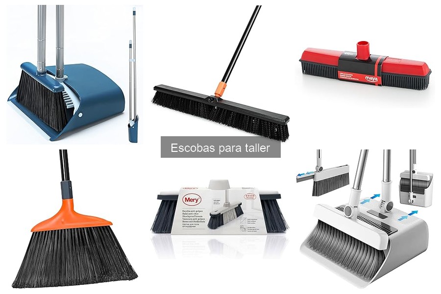 Problemas comunes con escobas de taller y sus soluciones