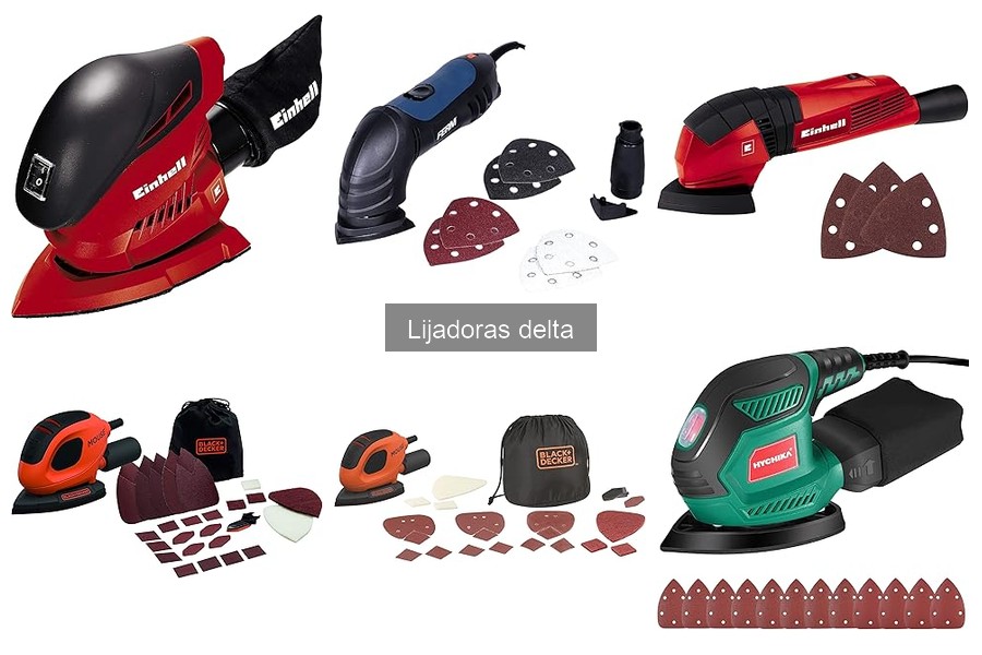 Problemas comunes con lijadoras delta y sus soluciones