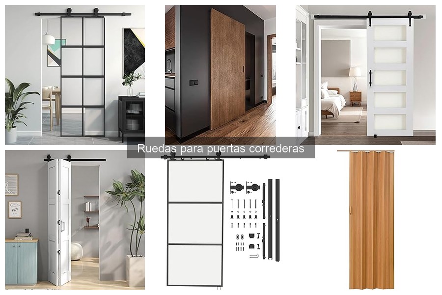 Problemas comunes con ruedas de puertas correderas y soluciones
