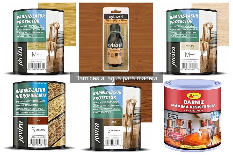 ¿Qué es el barniz al agua para madera? Características claves