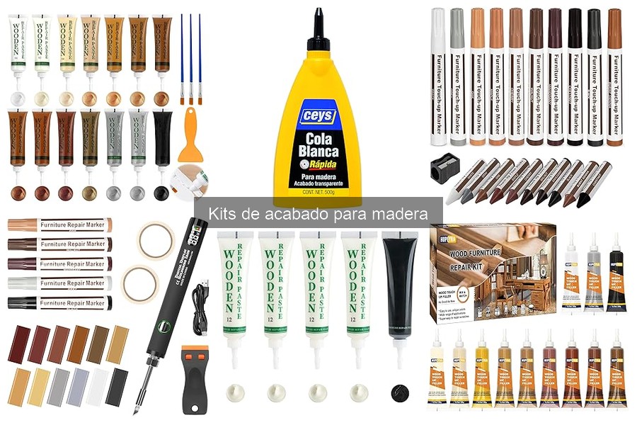 ¿Qué es un kit de acabado para madera? Descubre sus componentes