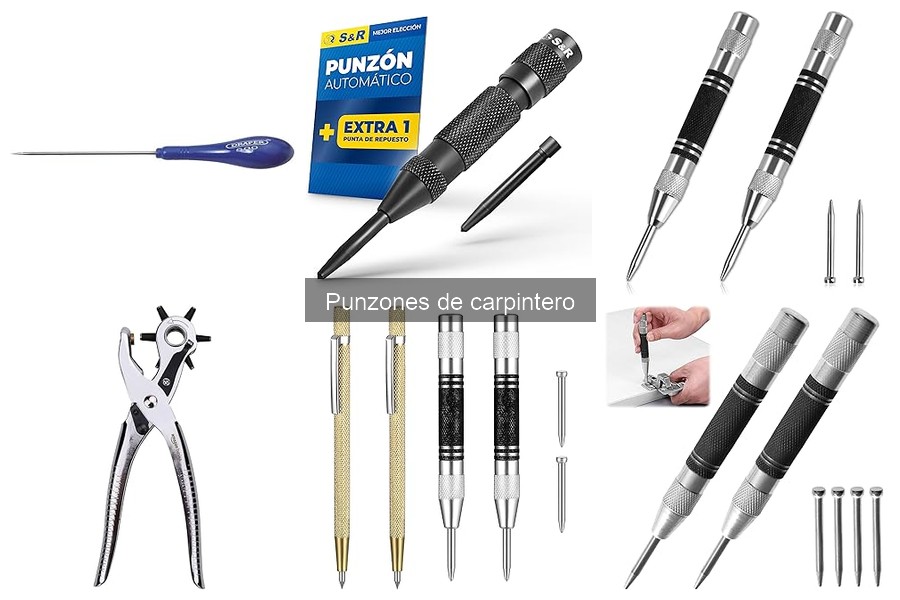 ¿Qué es un punzón de carpintero? Uso y características