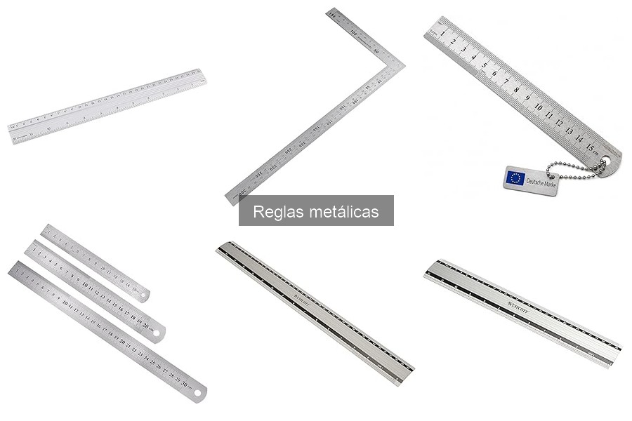 ¿Qué es una regla metálica y cómo se utiliza en carpintería?