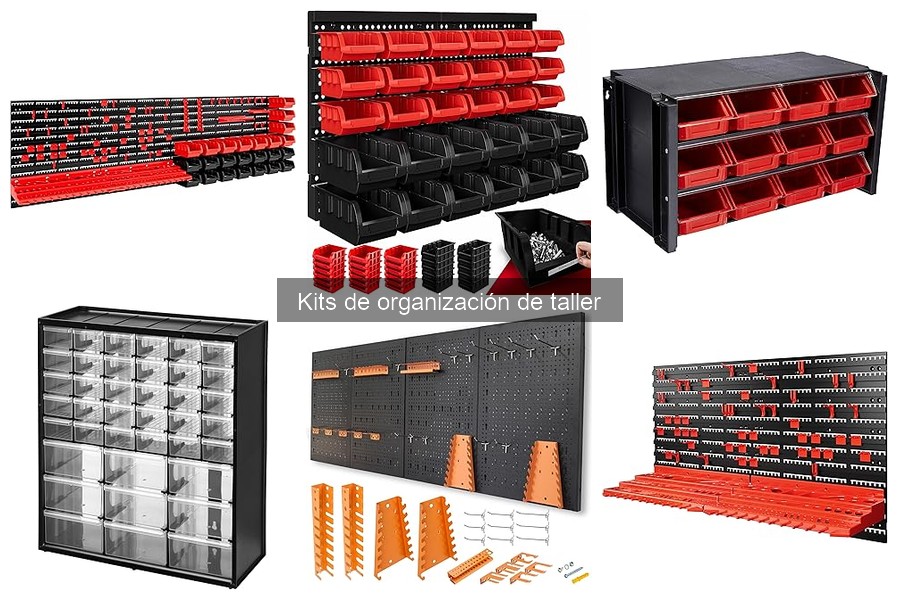 ¿Qué incluye un kit de organización de taller?