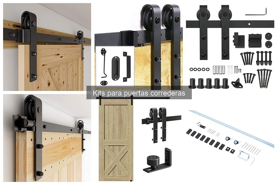 ¿Qué incluye un kit para puertas correderas?