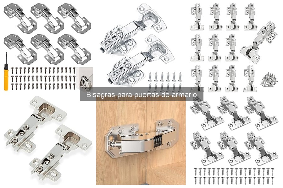 Qué son las bisagras para puertas de armario