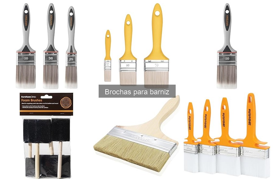 ¿Qué son las brochas para barniz? Características y Tipos