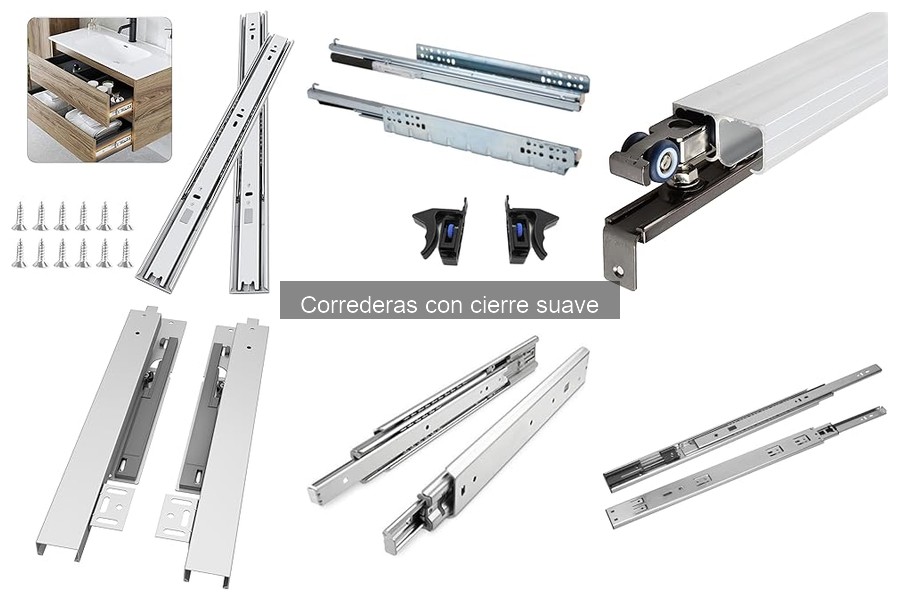 ¿Qué son las correderas con cierre suave? Descúbrelas aquí