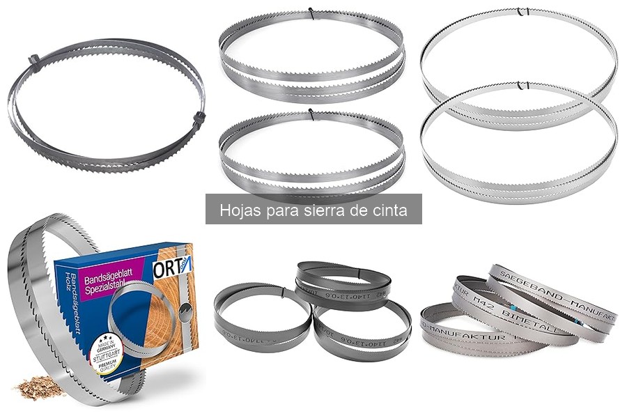 ¿Qué son las hojas para sierra de cinta? Guía básica
