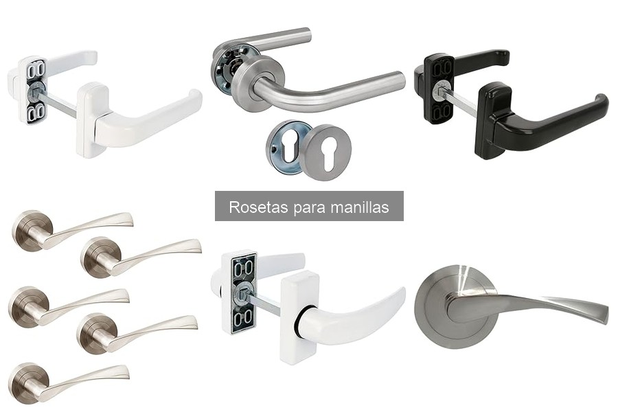 ¿Qué son las rosetas para manillas? Función y características