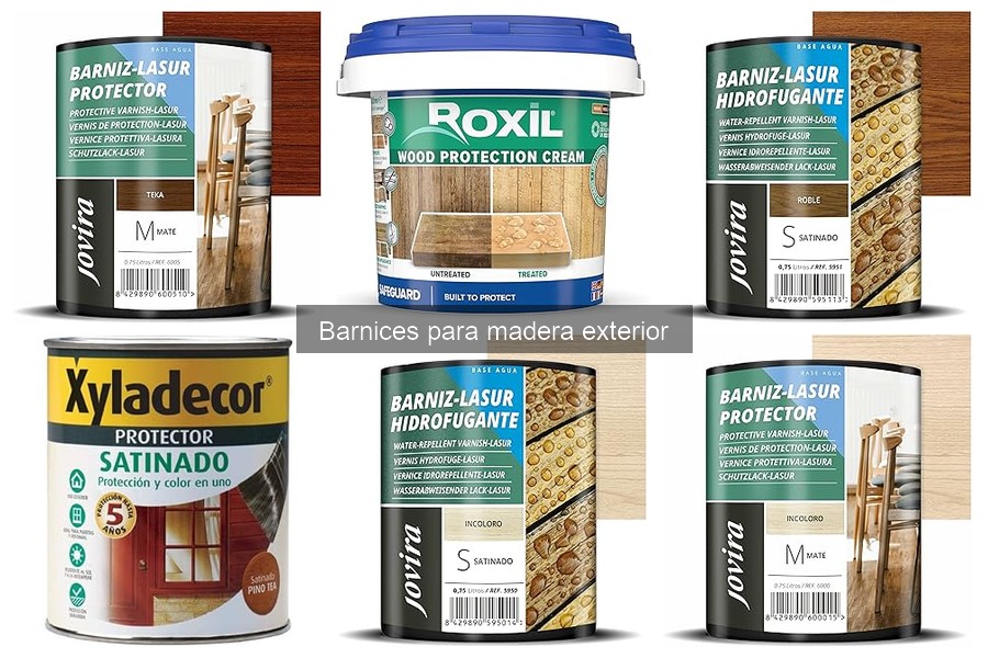 ¿Qué son los barnices para madera exterior? Guía rápida