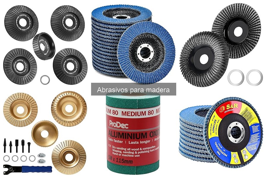 Tipos de abrasivos para madera: guía de uso y clasificación