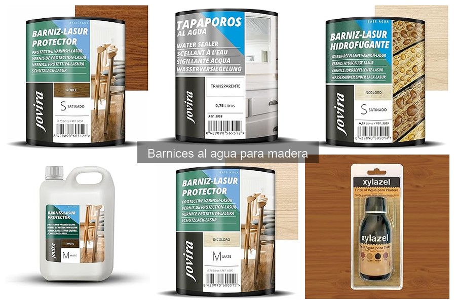 Tipos de barnices al agua para madera: características y usos