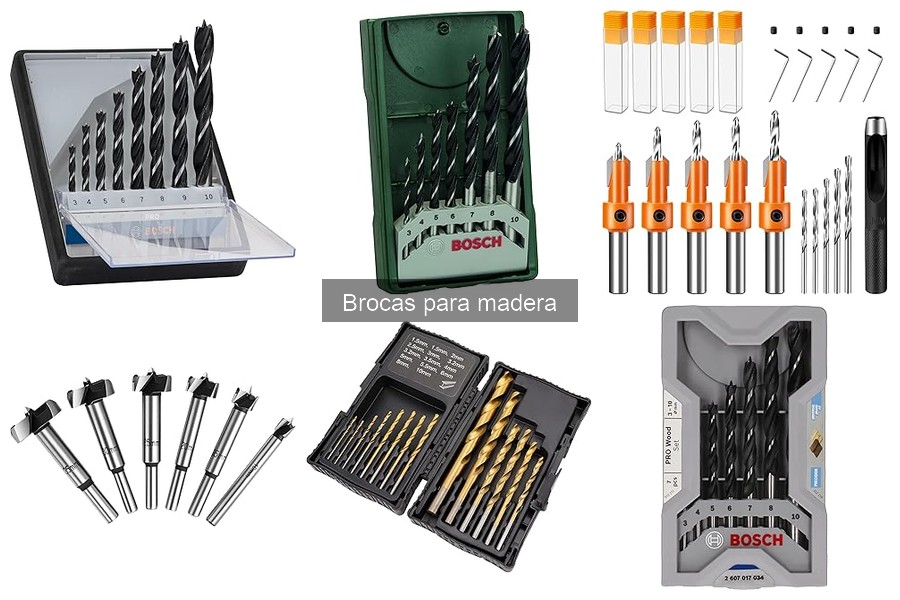Tipos de brocas para madera: guía completa para elegir