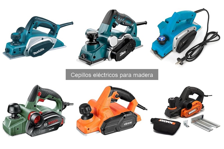 Tipos de cepillos eléctricos para madera: guía completa