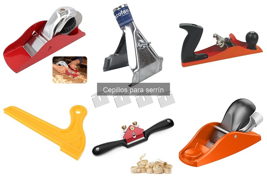 Tipos de cepillos para serrín y sus usos en carpintería