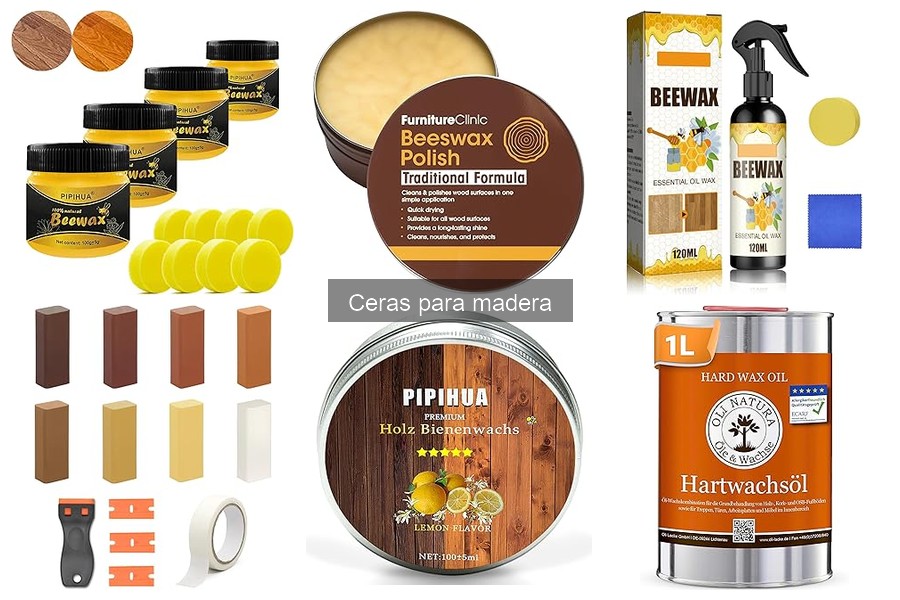 Tipos de ceras para madera: conócelas y elige la mejor