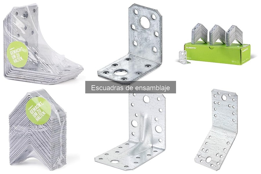 Tipos de escuadras de ensamblaje: guía completa y usos