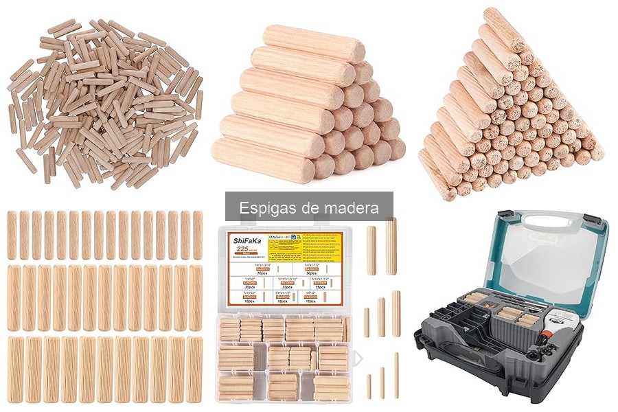 Tipos de espigas de madera: guía y usos prácticos